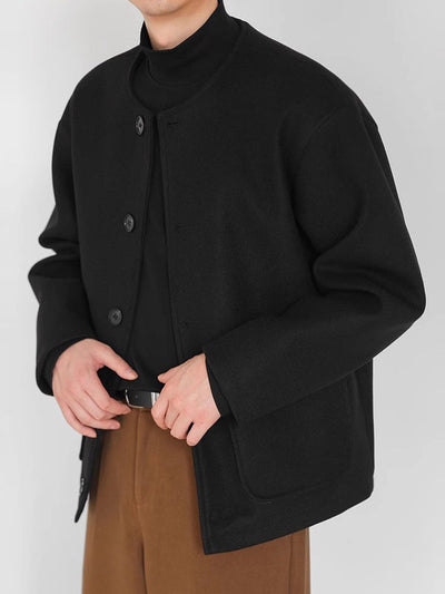 Ricardo | Giacca casual in tweed con bottoni frontali