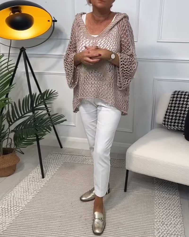 Leonora | Pull en dentelle à coupe ample