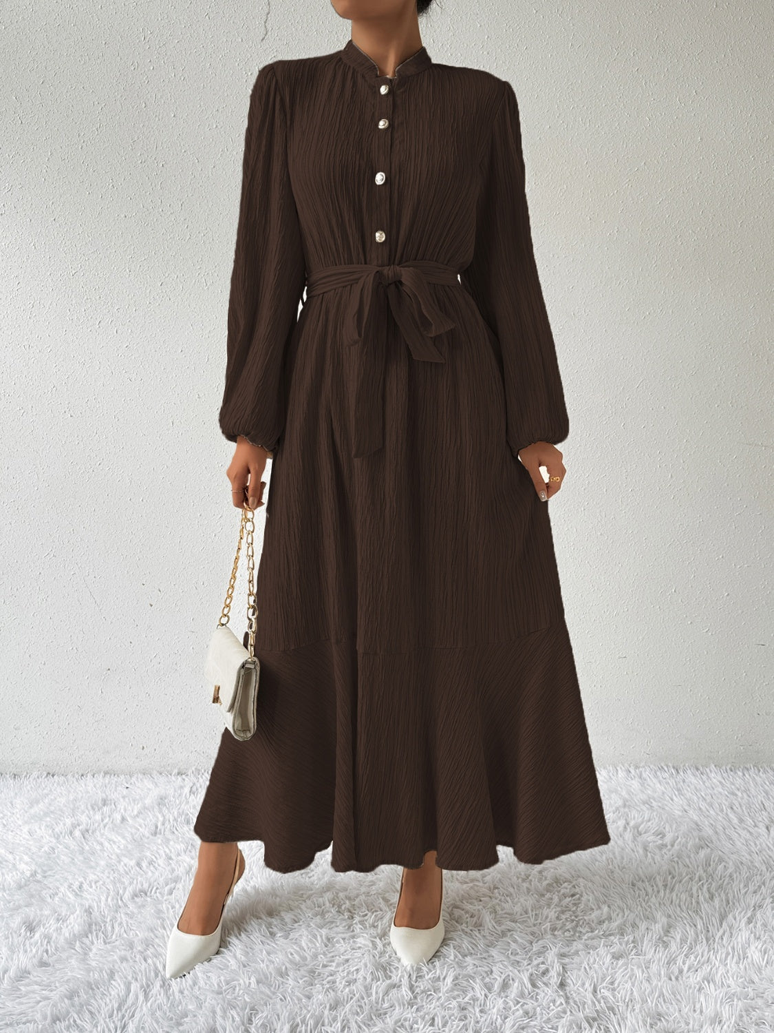 Daniela | Abito elegante a maniche lunghe