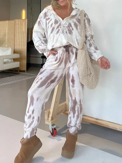 Teresa | Set felpa e pantaloni con cappuccio