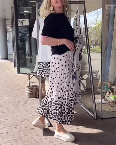 Tiziana | Gonna elegante a pieghe