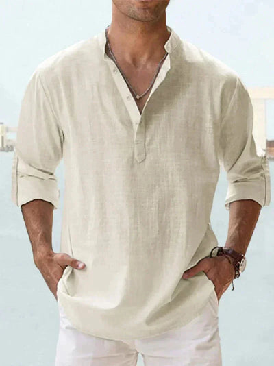 Rio | Camicia di Lino Uomo Casual e Traspirante-4