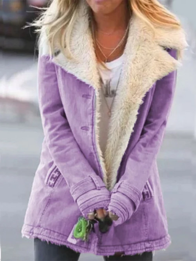 Lorena | Lussuoso cappotto invernale in shearling