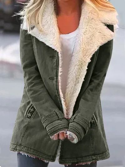Lorena | Lussuoso cappotto invernale in shearling