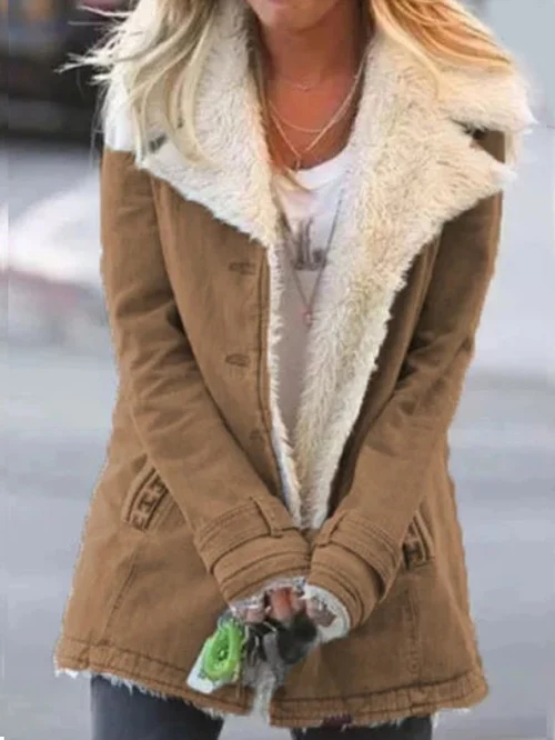 Lorena | Lussuoso cappotto invernale in shearling