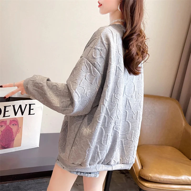 Gabriella | Loose sweater with Mickey Mouse print