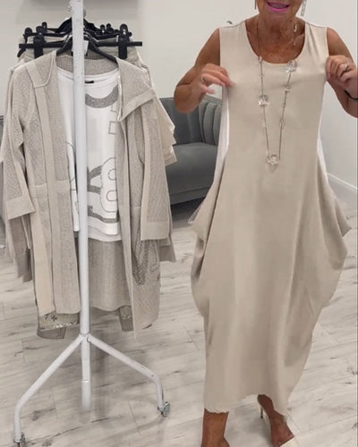 Bella | Abito elegante senza maniche