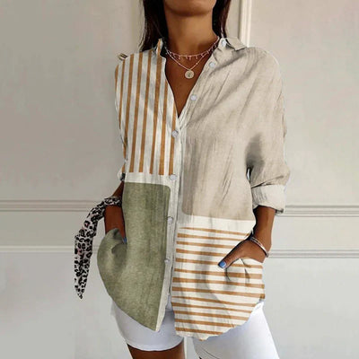 Stella | Camicetta Elegante Donna in Cotone Traspirante 1