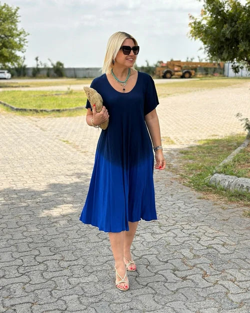 Simona | Abito elegante in cotone