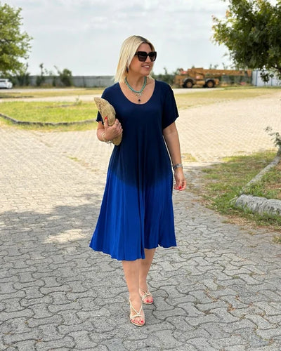 Simona | Abito elegante in cotone