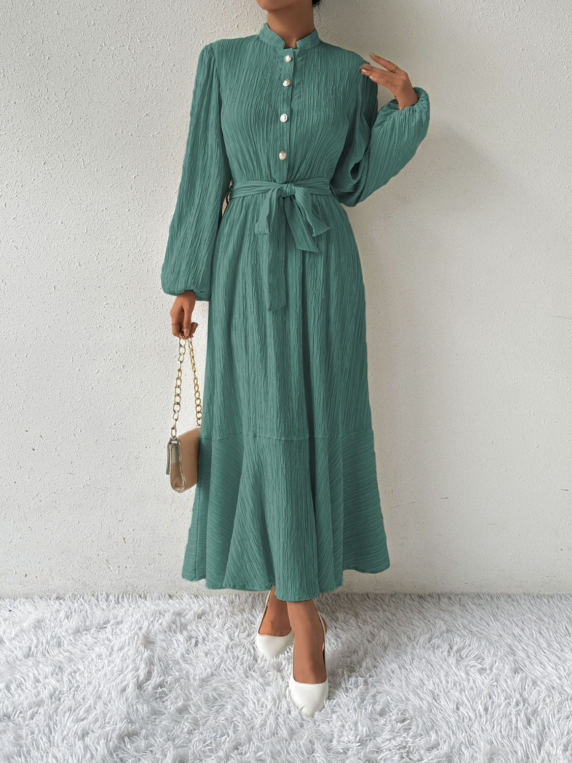 Daniela | Abito elegante a maniche lunghe