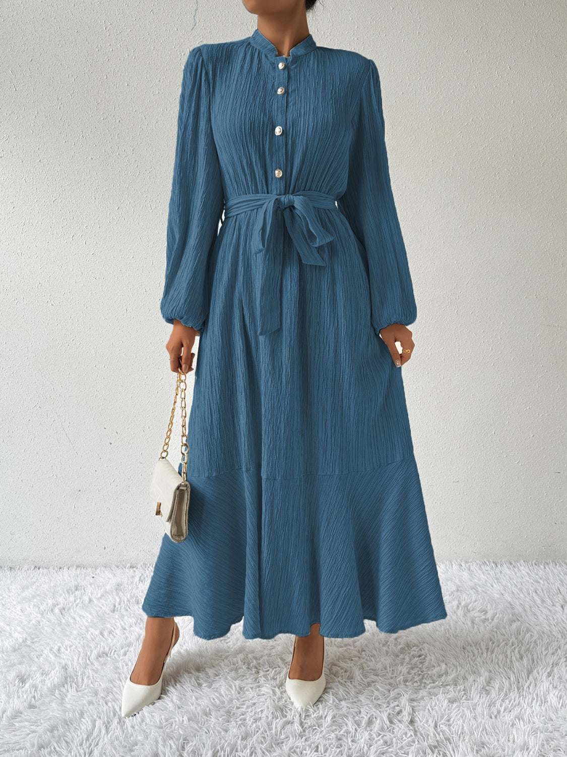 Daniela | Abito elegante a maniche lunghe