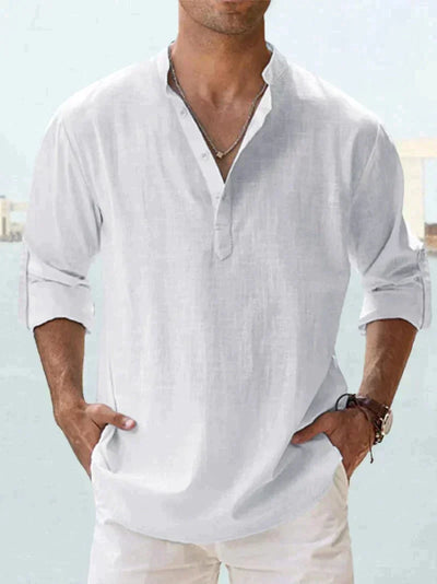 Rio | Camicia di Lino Uomo Casual e Traspirante-6