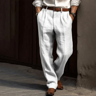 Variant image for Pantaloni Uomo Magnusa Retrò – Tessuto Traspirante, Eleganza Classica-16
