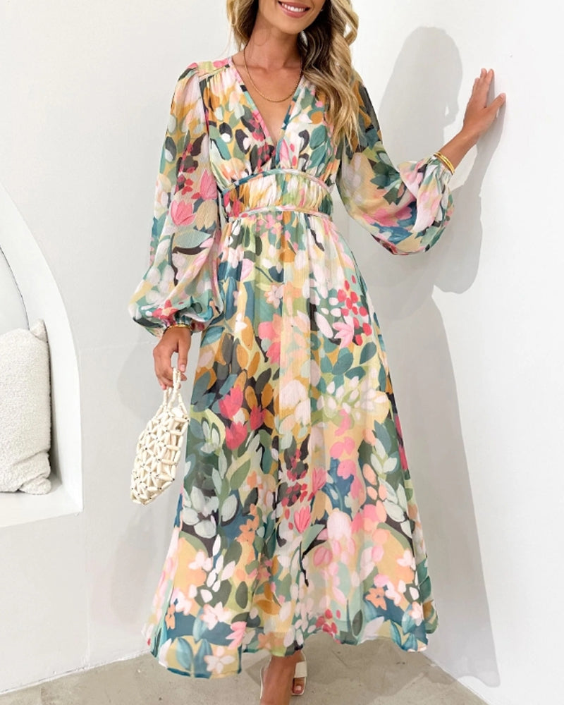 Francisca | Elegante abito floreale