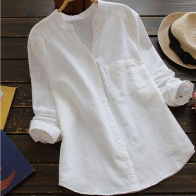 Sofia | camicia ampia in lino-cotone