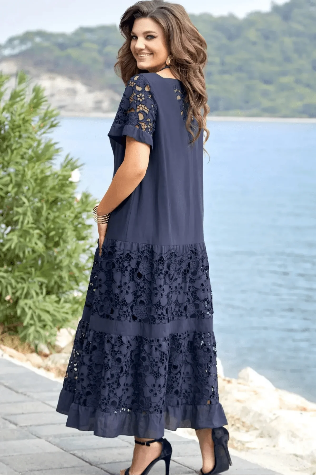 Annabella | Abito elegante a pieghe