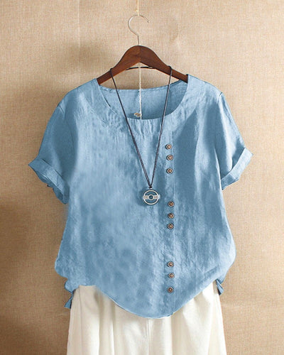 Variant image for Camicetta Kelly Elegante Donna - Maniche Corte, Design Colorato e Comfort-33