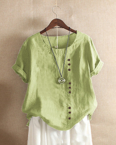 Variant image for Camicetta Kelly Elegante Donna - Maniche Corte, Design Colorato e Comfort-49