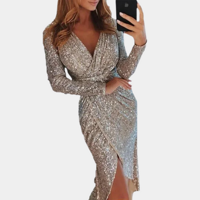 Isabella | Elegante abito di paillettes