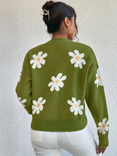 Sandra | Maglione elegante con bottoni