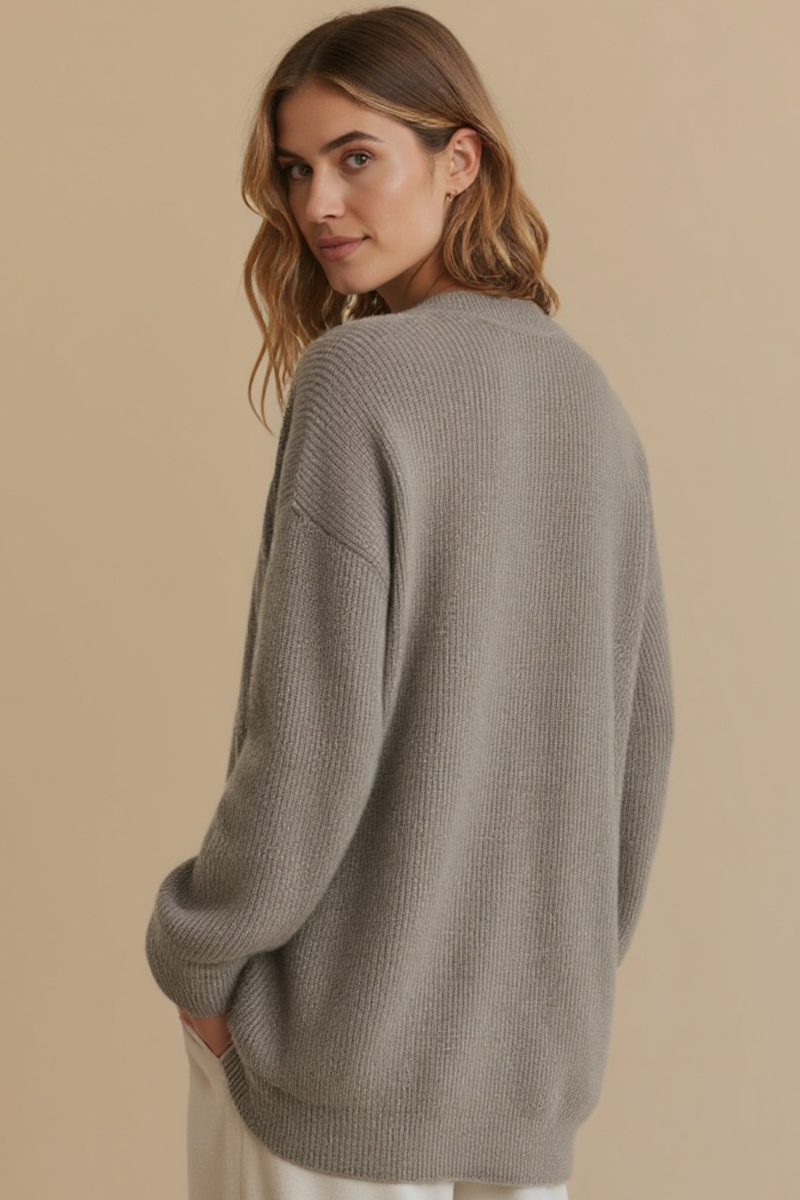 Allicea | Maglione elegante con bottoni