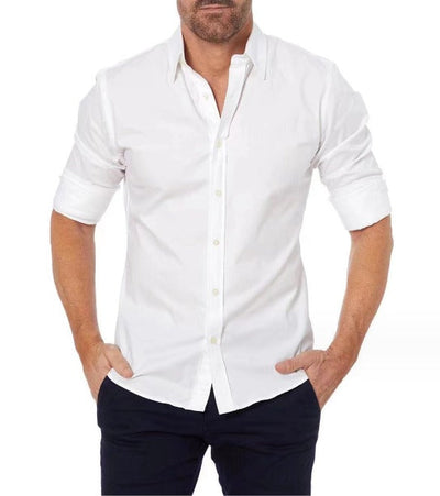 Arjan Camicia da Uomo - Slim Fit con Zip Nascosta, Elegante e Sportiva-3