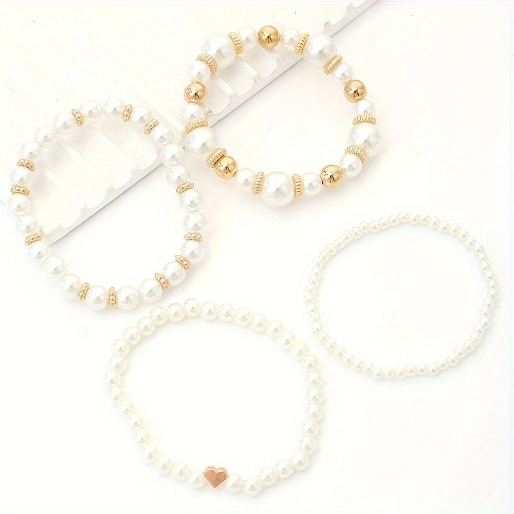Set di perle artificiali | 4 pezzi