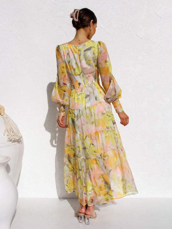 Leira | Abito Lungo Cerimonia - Fluido e Elegante-5