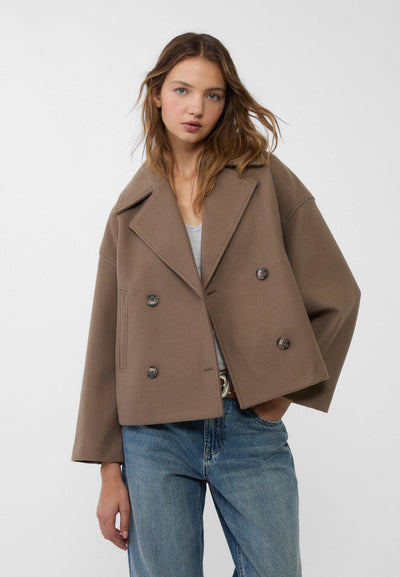 Giacca Donna - Elegante Doppio Petto Corto-3