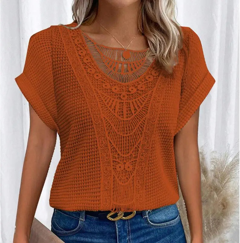 Variant image for Jillian | Top Boho Chic con Pizzo e Fit Confortevole-6