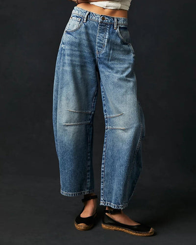 Variant image for Jeans Donna - Barrel Fit Comodi-6