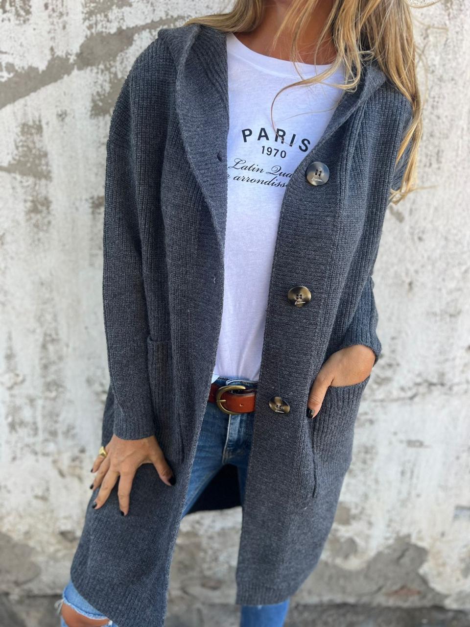 Giorgia | Cardigan lungo elegante