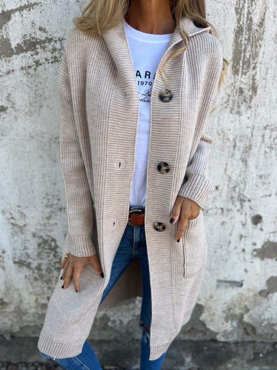 Giorgia | Cardigan lungo elegante