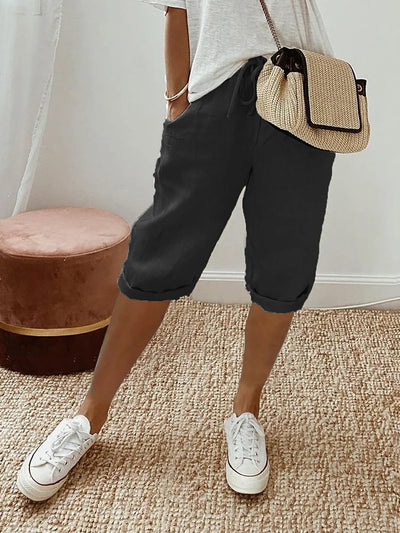 Variant image for Lena Pantaloncini Donna – Cotone Leggero e Traspirante, Vestibilità Rilassata-1
