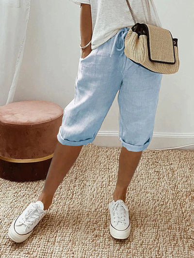 Variant image for Lena Pantaloncini Donna – Cotone Leggero e Traspirante, Vestibilità Rilassata-16