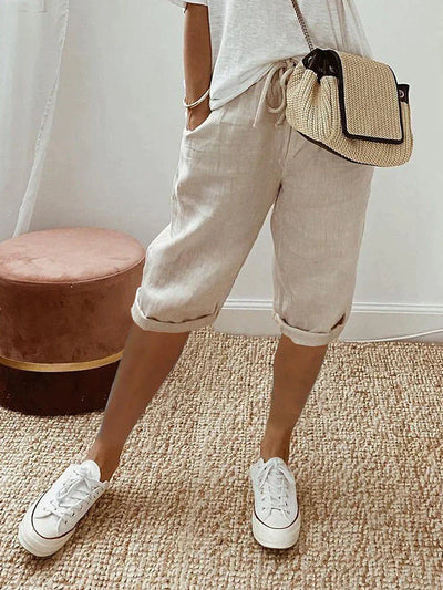Variant image for Lena Pantaloncini Donna – Cotone Leggero e Traspirante, Vestibilità Rilassata-6