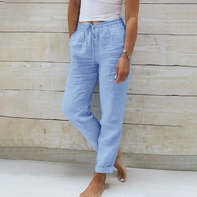 Lucia | Pantaloni casual dal taglio dritto