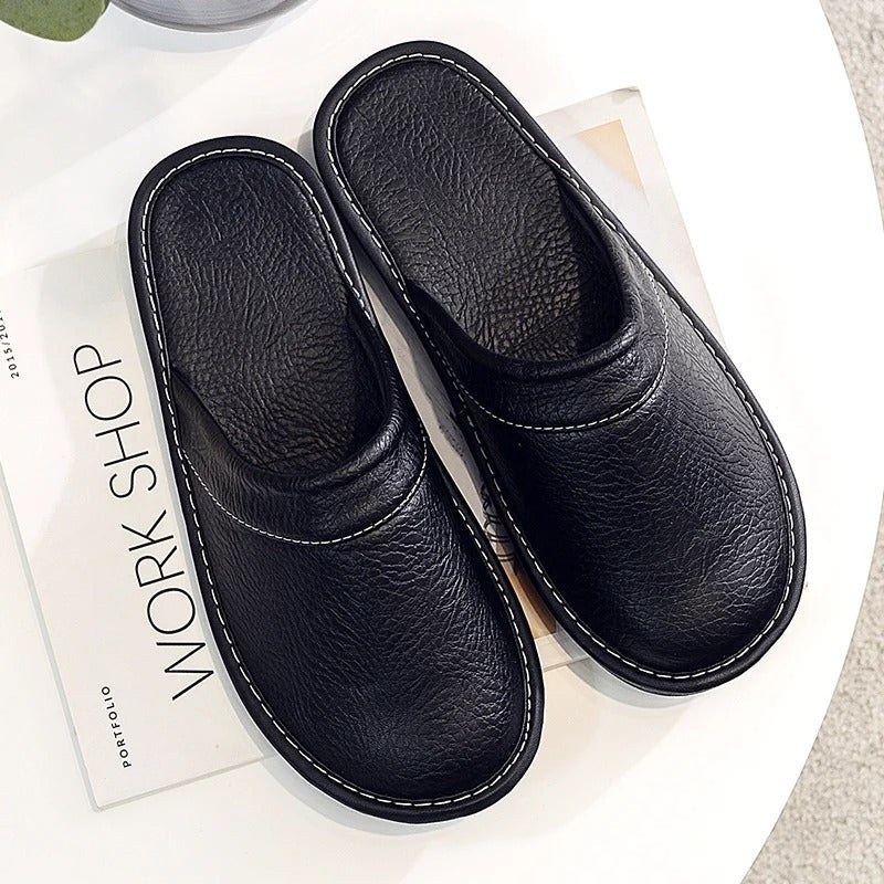 Variant image for Xavier | Pantofole in Pelle Eleganti per Uomo e Donna-12