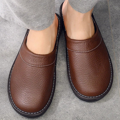 Xavier | Pantofole in Pelle Eleganti per Uomo e Donna-1