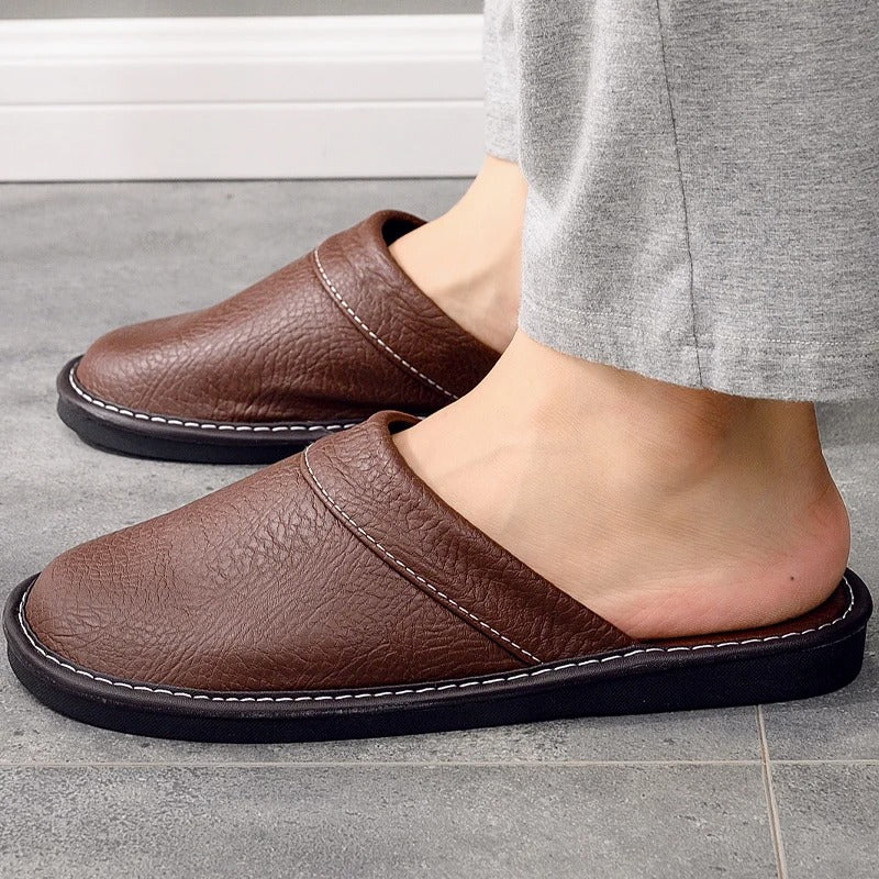Xavier | Pantofole in Pelle Eleganti per Uomo e Donna-2