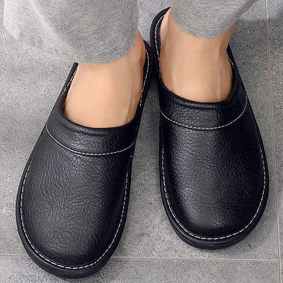Xavier | Pantofole in Pelle Eleganti per Uomo e Donna-4