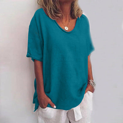 Camicetta Beatrice Donna - Elegante e Traspirante, Maniche Corte-5