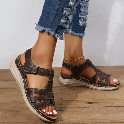 Iris Sandals Donna - Pelle Ortopedica, Eleganti e Comodi-2