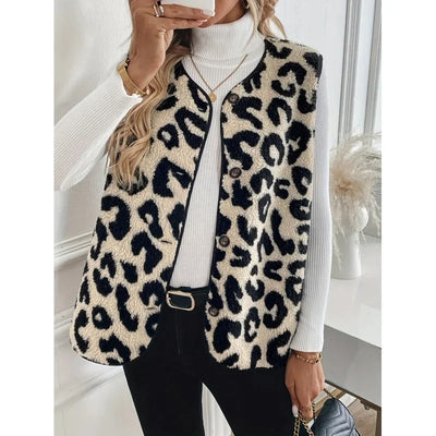 Clara | Elegante Jacke mit Leopardenmuster