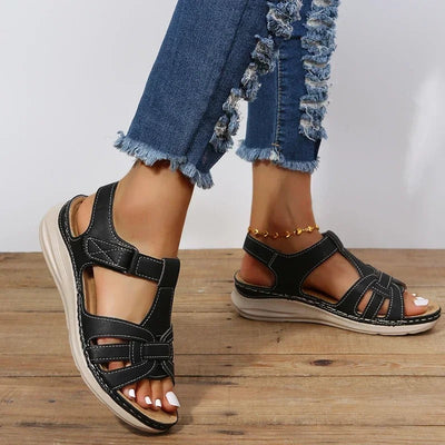 Iris Sandals Donna - Pelle Ortopedica, Eleganti e Comodi-3