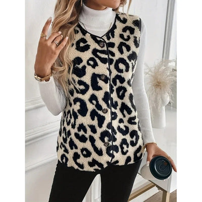 Clara | Elegante Jacke mit Leopardenmuster