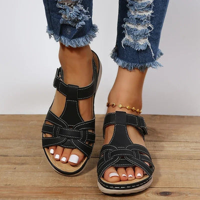 Iris Sandals Donna - Pelle Ortopedica, Eleganti e Comodi-5