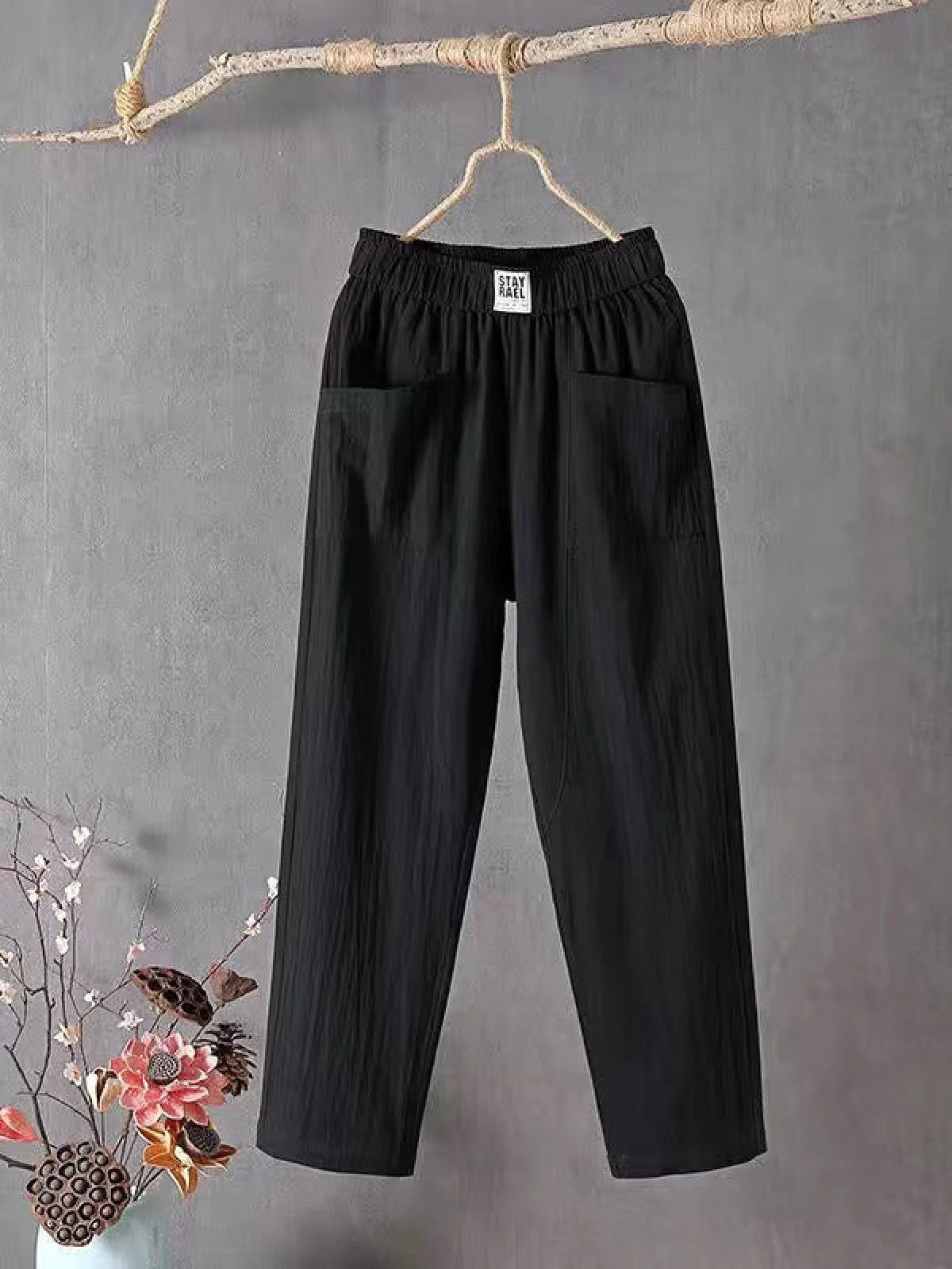 Rina | Pantaloni di lino da donna