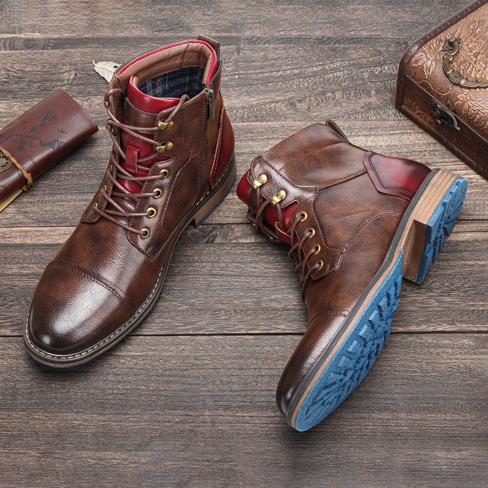 Wade | Stivali Uomo Oxford in Pelle Premium Fatti a Mano 4